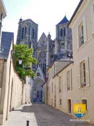 Ville Porche Portail Cathedrale Bourges