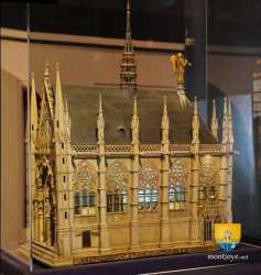 Maquette Sainte Chapelle Bourges Duc De Berry