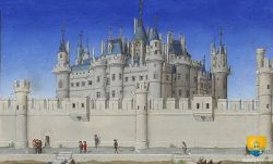 Chateau Du Louvre Riches Heures Duc Berry