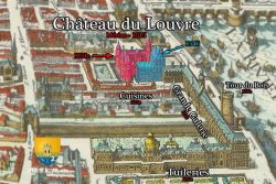 Plan Louvre 1615