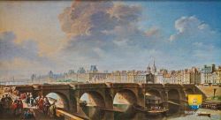 Pont Neuf Bridge Paris 1755
