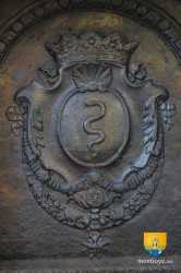 Taque De Cheminee Armes Colbert