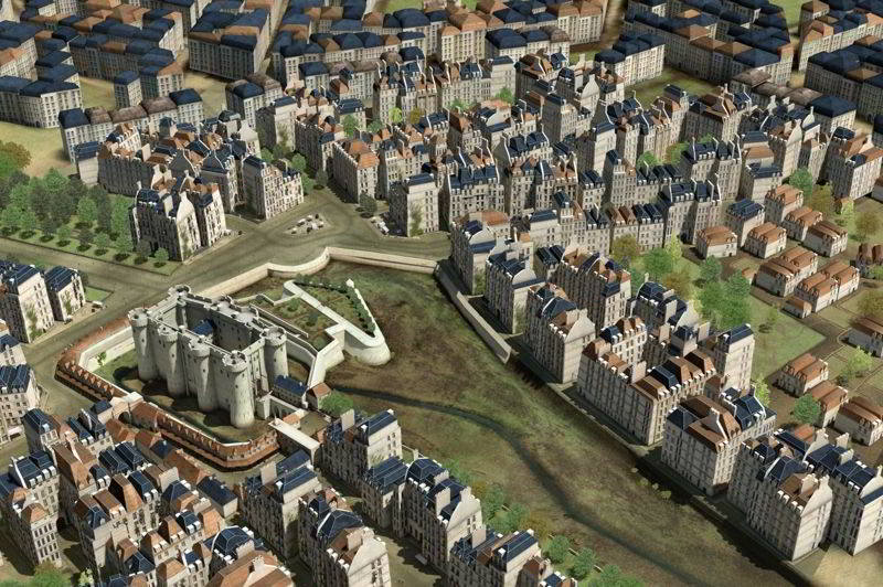 Bastille 3d par Dassault Systems