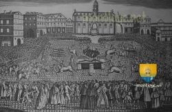 Robert Francois Damien Execution 28 Mars 1757 Place De Greve 1