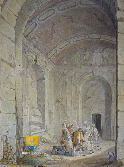 Galerie Toscane (?) en 1777. Galerie Toscane (?) en 1777.