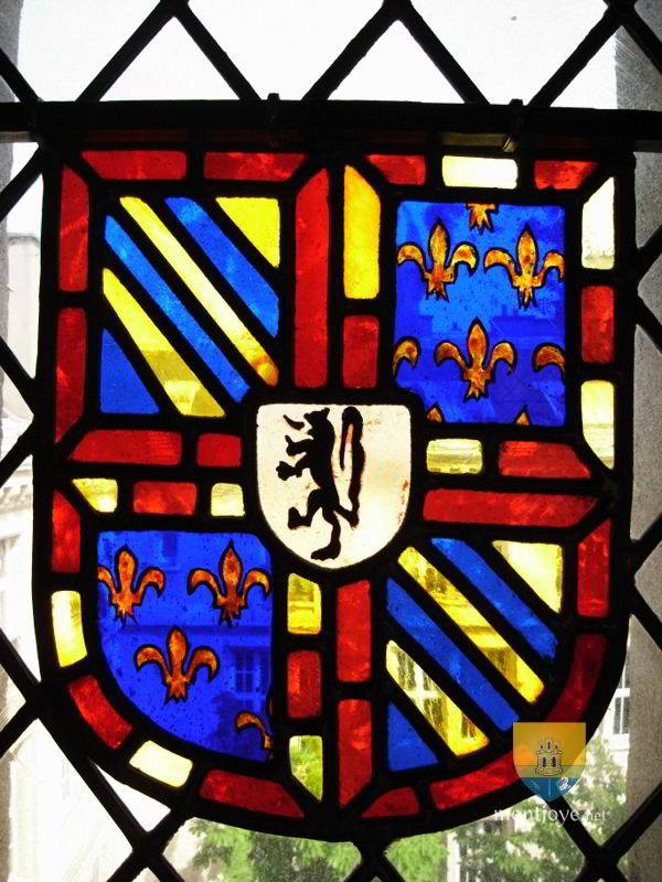 Blason de Jean sans Peur, vitrail