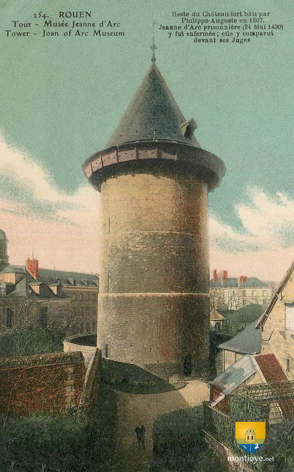 Donjon Rouen Jeanne Darc Carte Postale