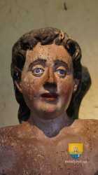 Crepy En Valois Saint Sebastien XVIe Polychrome Visage Don Roger Lecotte 35