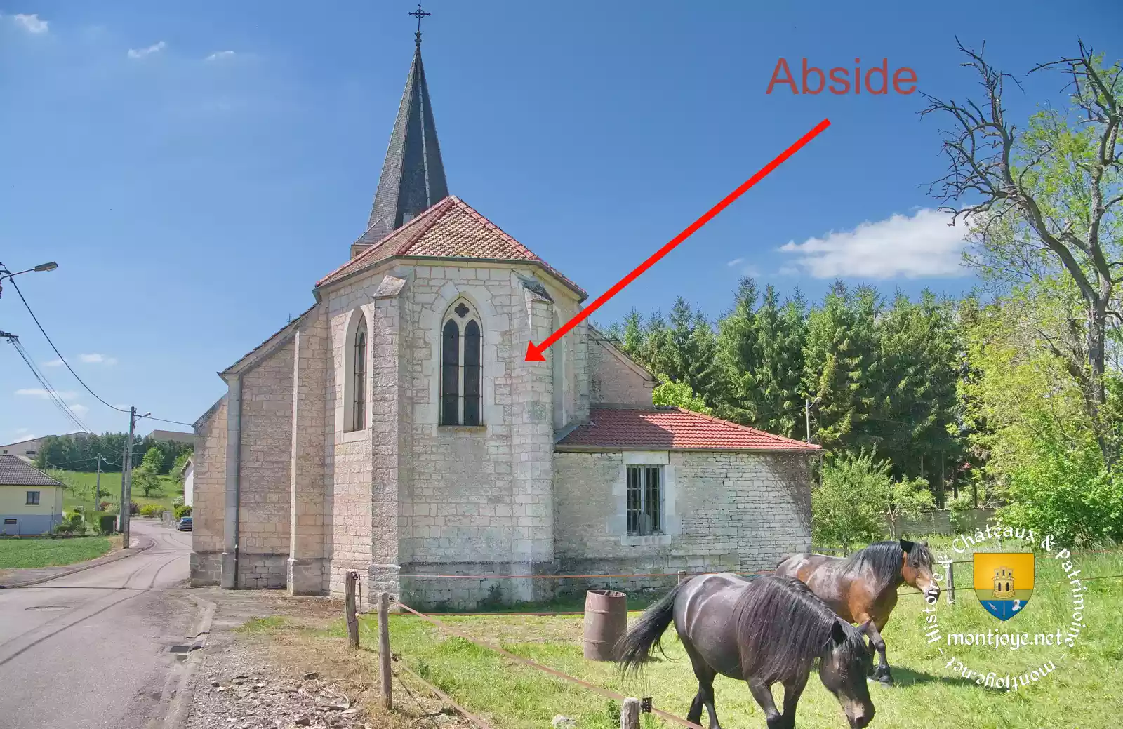abside eglise champcourt colombey les deux eglises