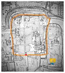 Troyes Carte 1697 Enceinte Gallo Romaine