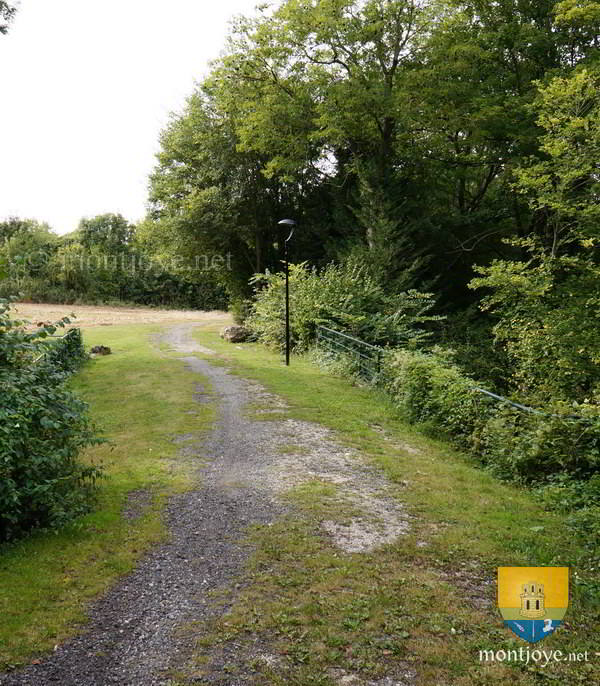 Chemin du Pont Jeanne d'Arc à Montévrain, dans le 77