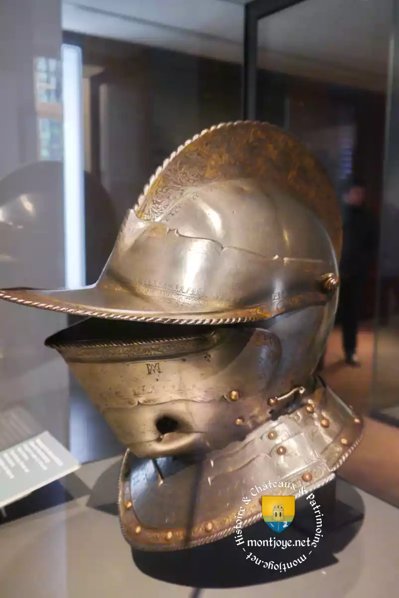 Anne de Montmorency, Armure du XVIe siècle, Heaume