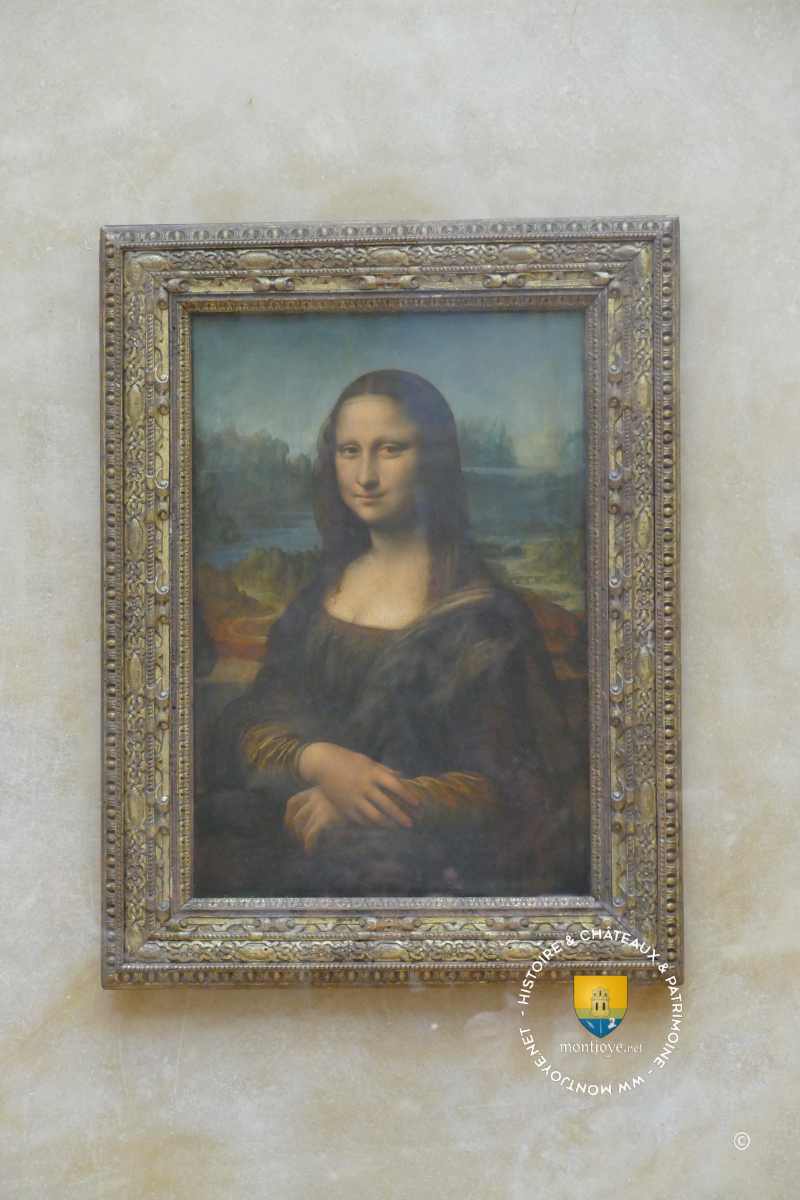 joconde musee du louvre photo cadre