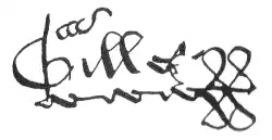 Signature Gilles De Rais