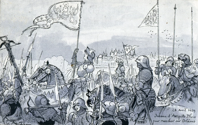 blois jeanne darc quitte la ville