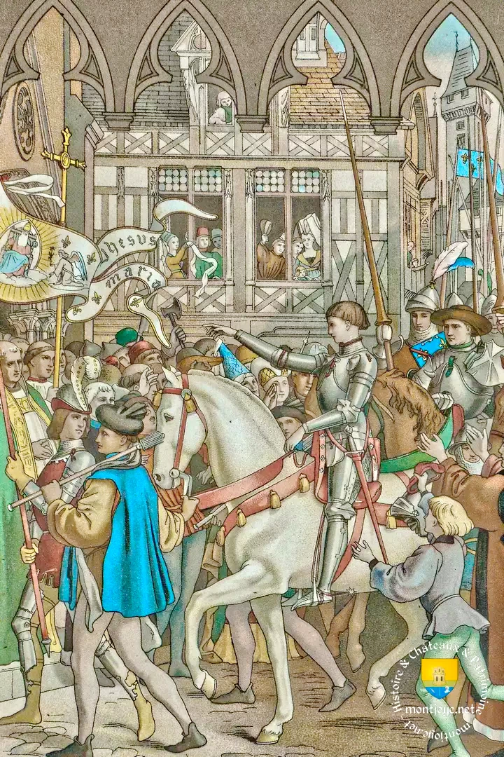 jeanne darc Orleans entree