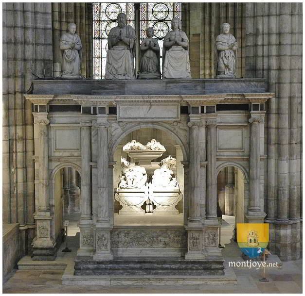 Tombeau de François Ier à Saint-Denis, par Philibert de l'Orme