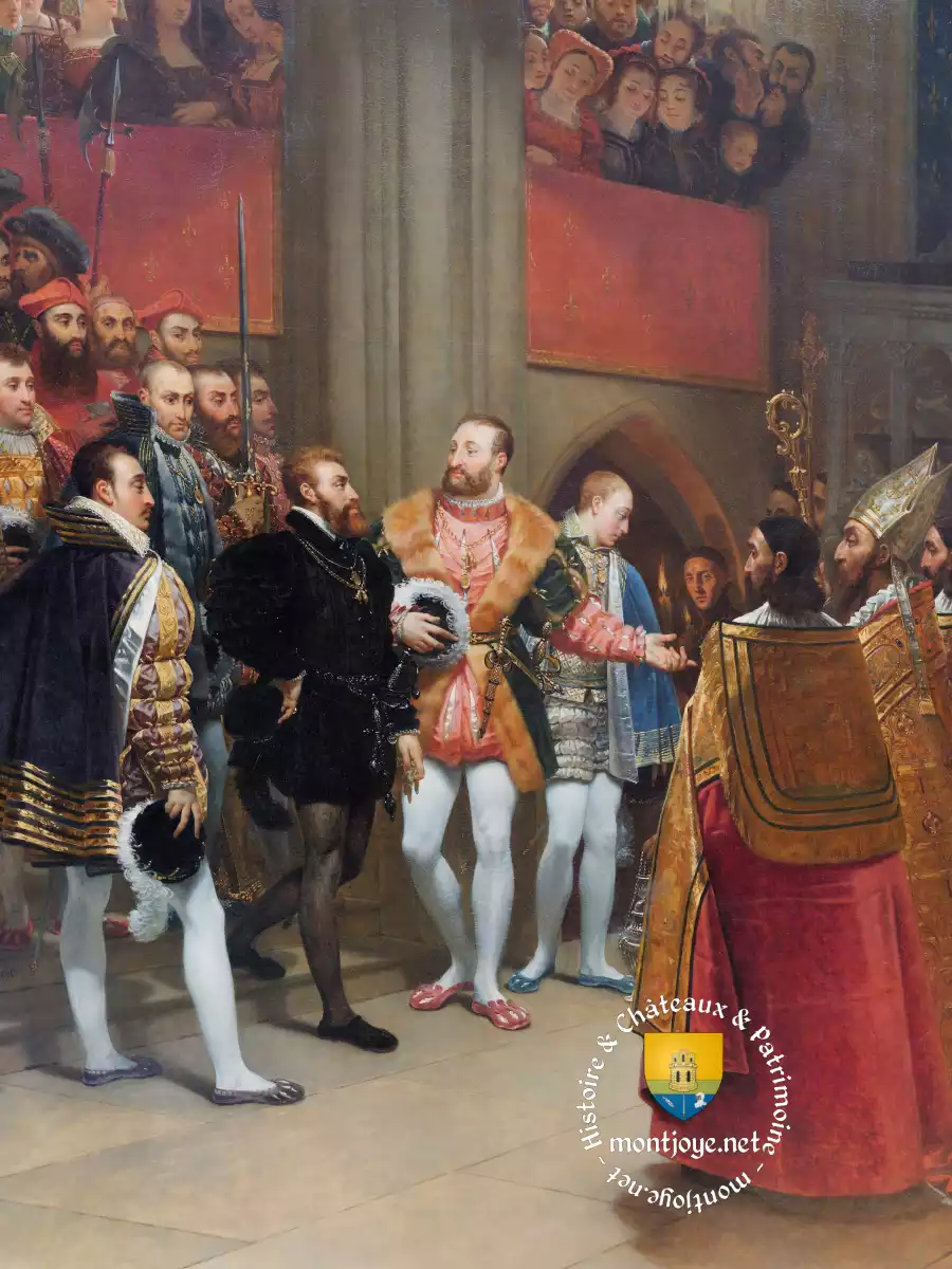 Francois Ier Charles Quint tombeaux eglise Saint Denis Musee du Louvre