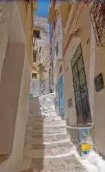 Etroites Ruelles De Moulay Idriss