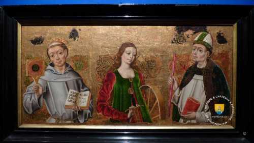 Saint Bernardin de Sienne, Catherine Alexandrie, Saint Louis d&#039;Anjou