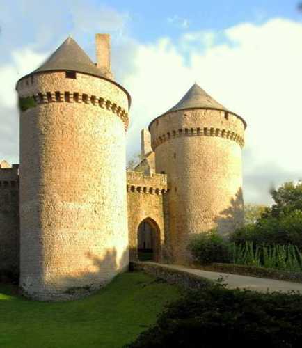 Entrée du Château de Lassay