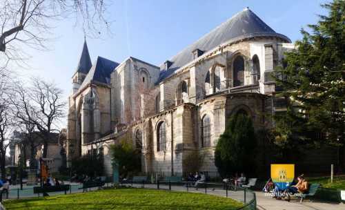 Eglise Saint-Germain-des-Prés, Parc