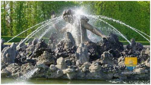 Nymphe Scylla, fontaine du parc de Champs sur Marne