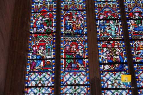 vitraux de la cathédrale d&#039;Auxerre