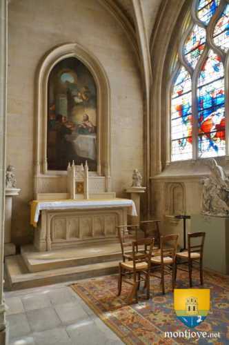 Chapelle du Bailli fondée par  Gilles de Rouvroy de Saint-Simon