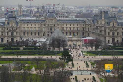 Château du Louvre - Jardin des Tuileries