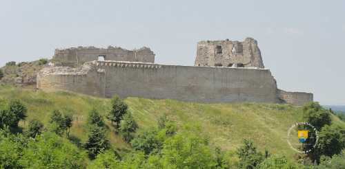 ruine du  château de Coucy