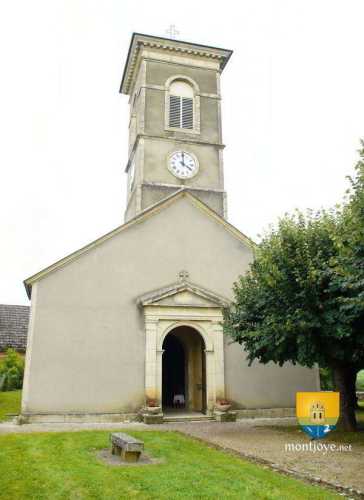 église d&#039;Ecuelles en Saône et Loire.
