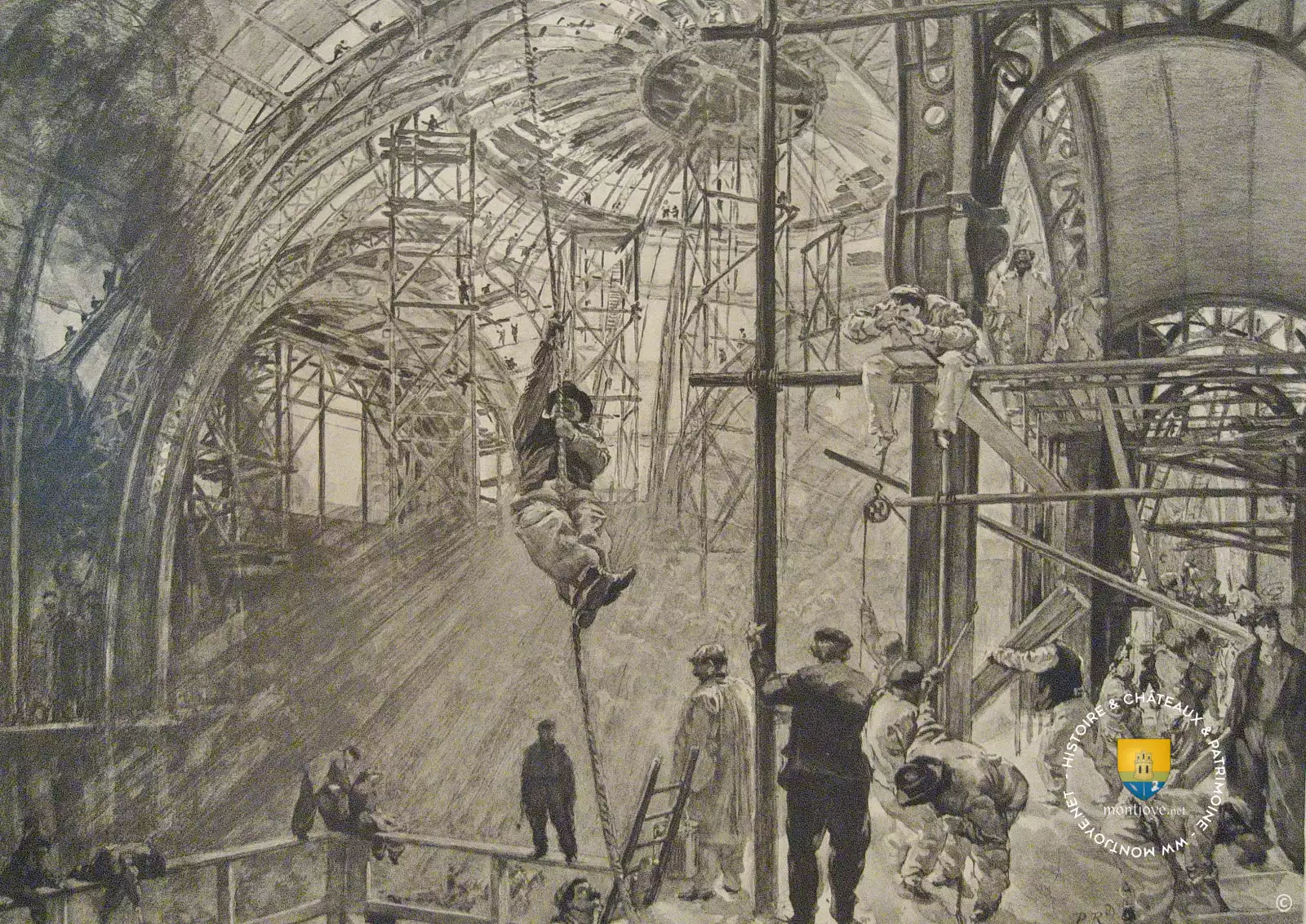 Construction Grand Palais De Paris Construction Grand Palais De Paris