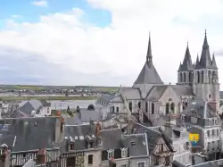 Ville De Blois Eglise Saint Nicolas Loire