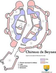Plan Chateau Beynes